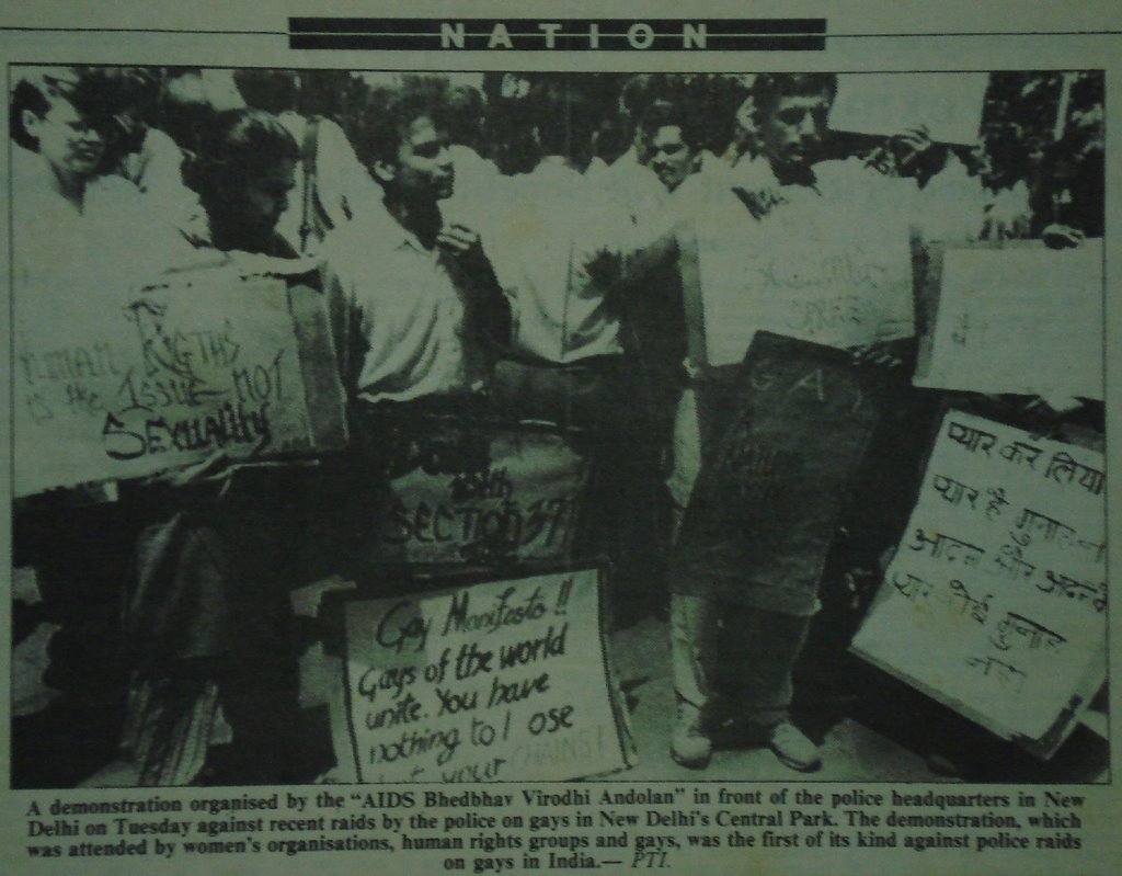 India’s LGBT activism history: early 1990s